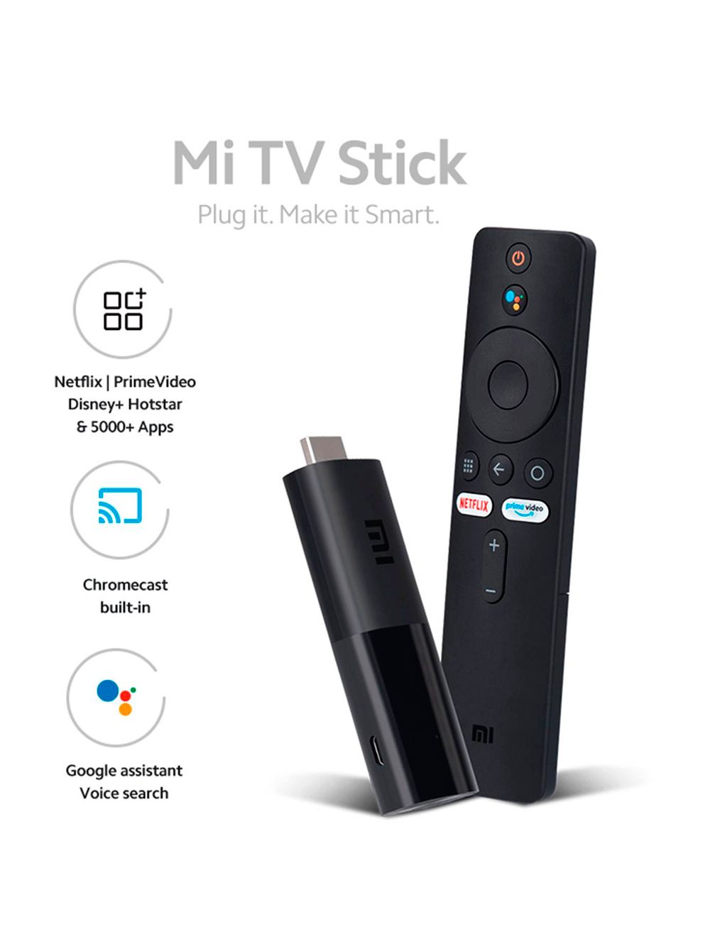 Xiaomi Mi TV STICK Negro