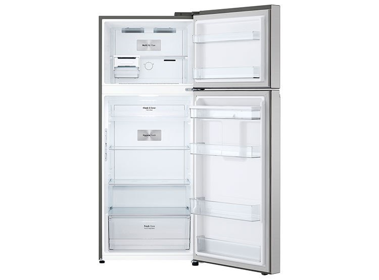 Refrigerador Congelador Dos Puertas Lg Vt40spp Silver 394lt