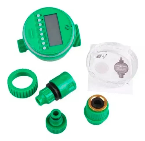 Temporizador Riego Automatico Generico Timer Digital Led Progra Verde