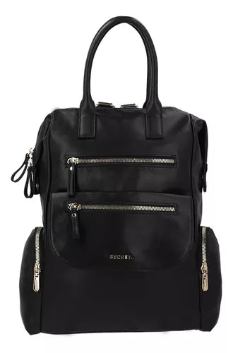 Mochila Secret Backpack Xl Porta Laptop Sicilia Negro