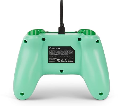 control mando pro power a pokemon  nintendo switch verde [Openbox]