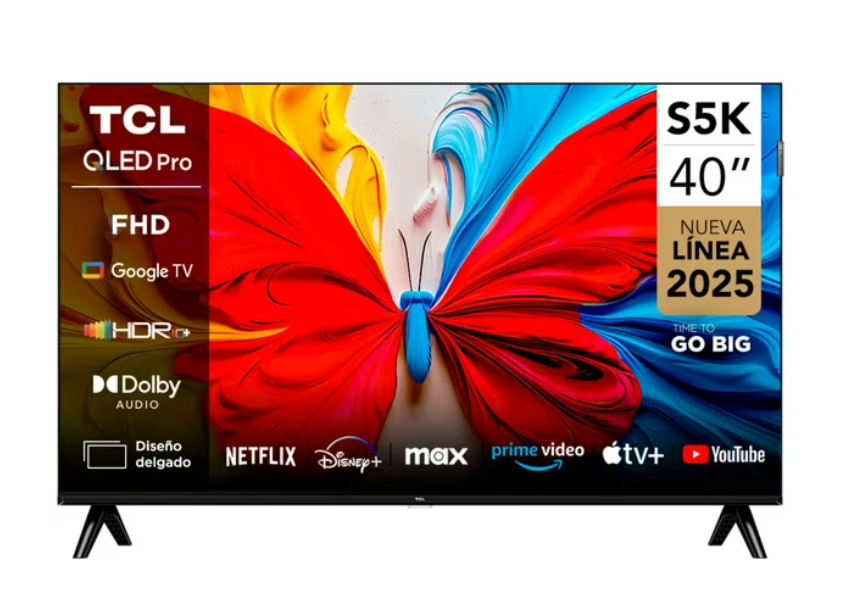 Smart TV QLED TCL 40S5K 40 pulgadas