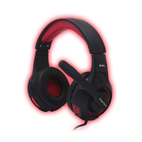 Audifonos Spartan Kolke Kga-161 Negro-Rojo