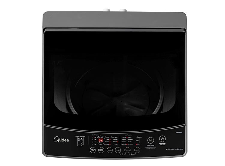 Lavadora Automatica  Carga Superior Midea Mls-095ge04n Gris 9.5 Kg