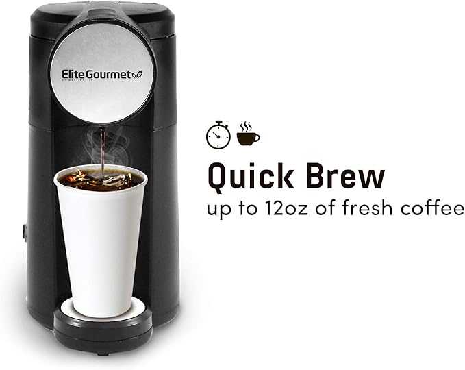 Cafetera Elite Gourmet Black.