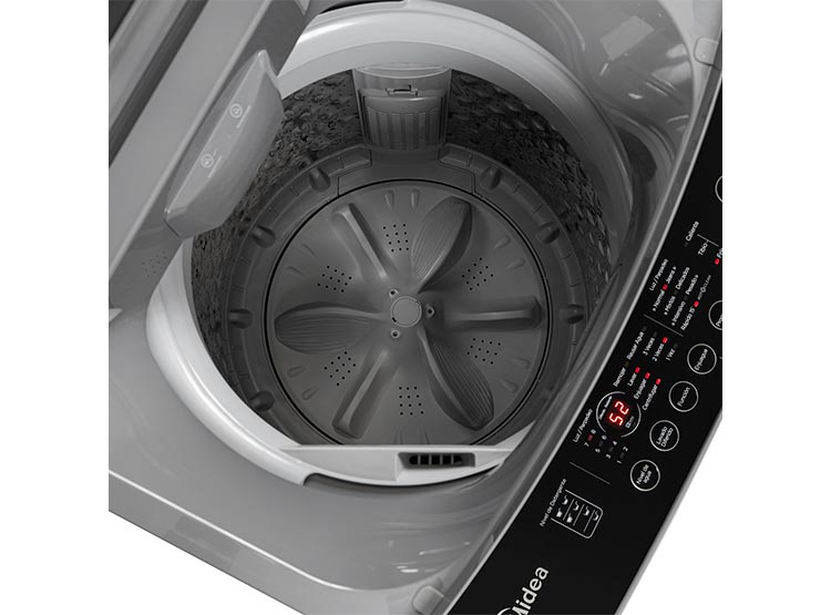 Lavadora Automatica  Carga Superior Midea Mls-095ge04n Gris 9.5 Kg