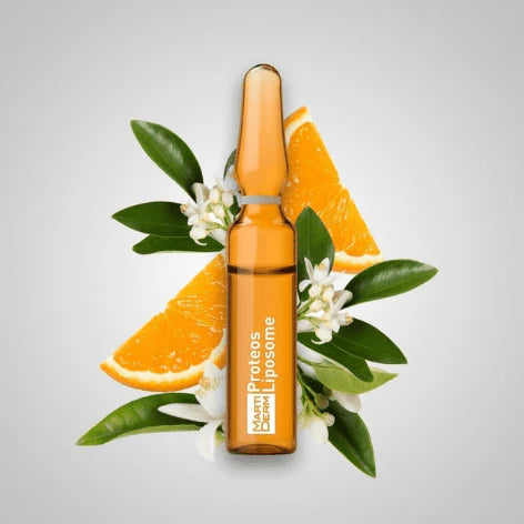 Pack De 10   Ampollas Marti Derm Proteos Liposome 2 Ml C/U