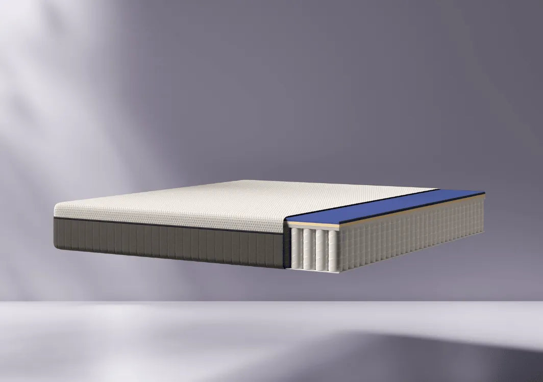 Colchon 2 Plazas Emma Hybrid V2r Blanco 150x190x25cm