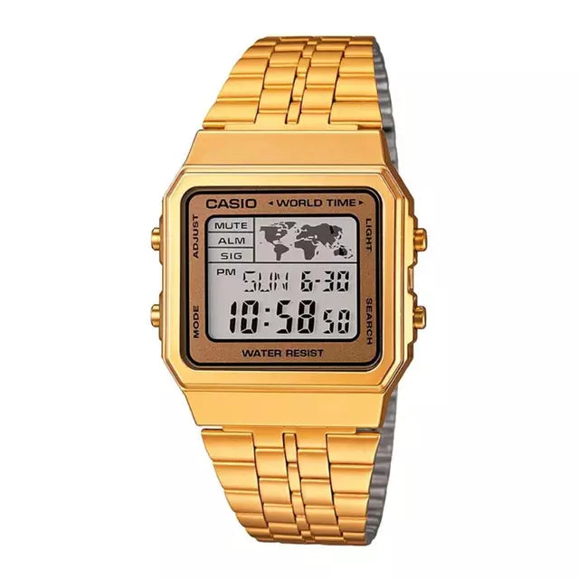 Reloj Unisex Casio 3437 Dorado