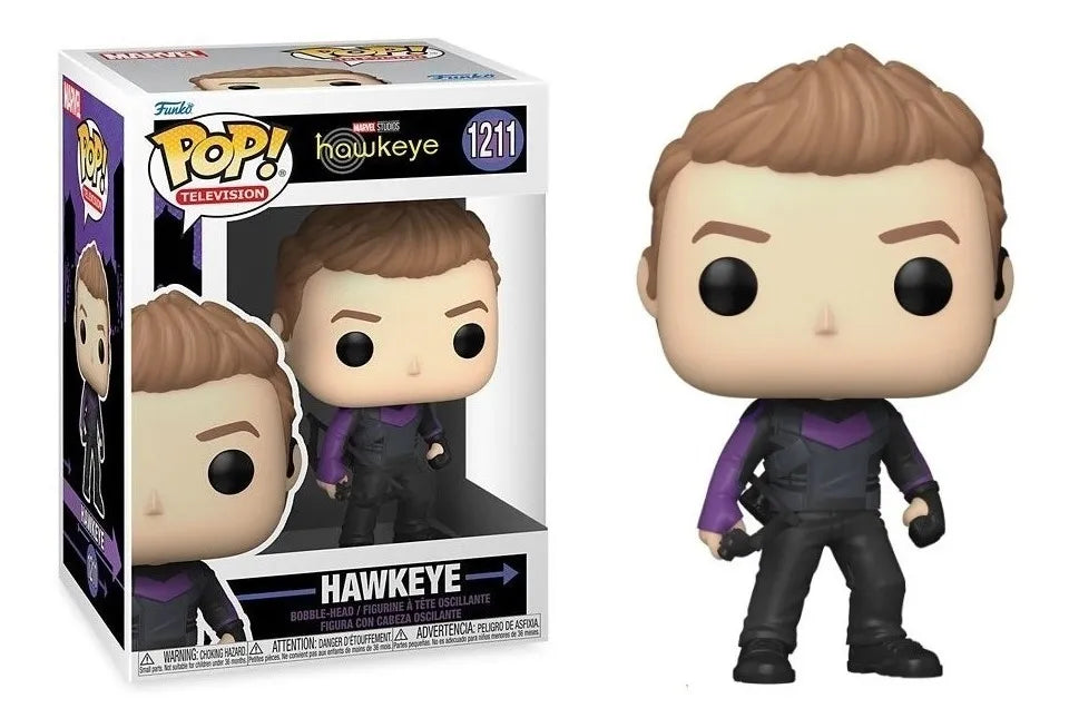 Figura De Coleccion Funko Pop Hawkeye 1211 Marvael