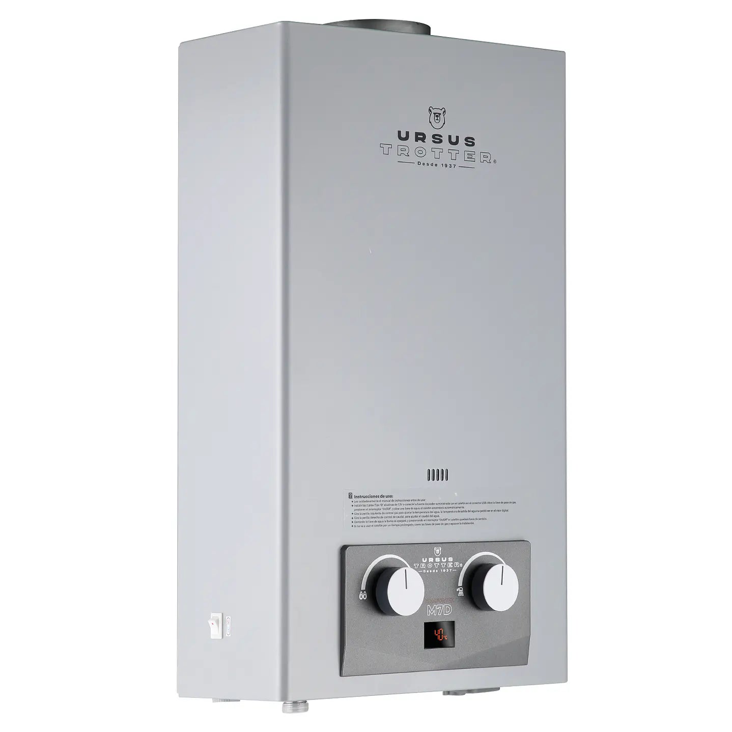 Calefont Ionizado URSUS TROTTER KOMFORTEK UT M7-D 7 Litros Gas Natural