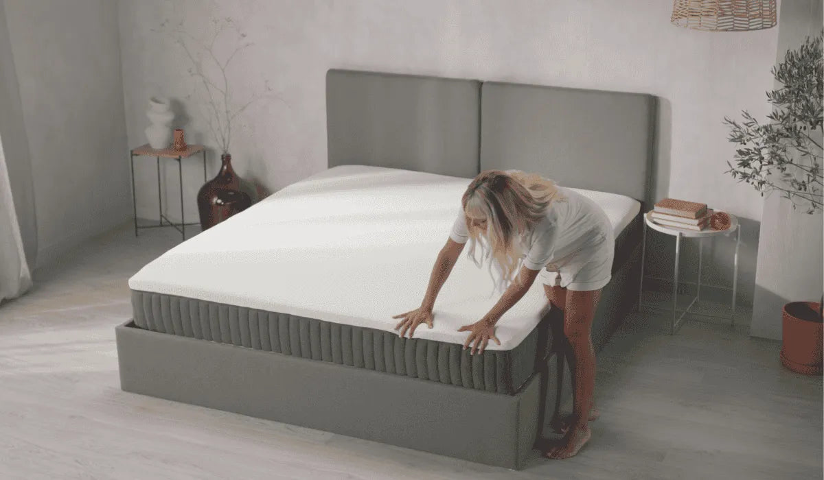 Colchon 2 Plazas Emma Hybrid V2r Blanco 150x190x25cm