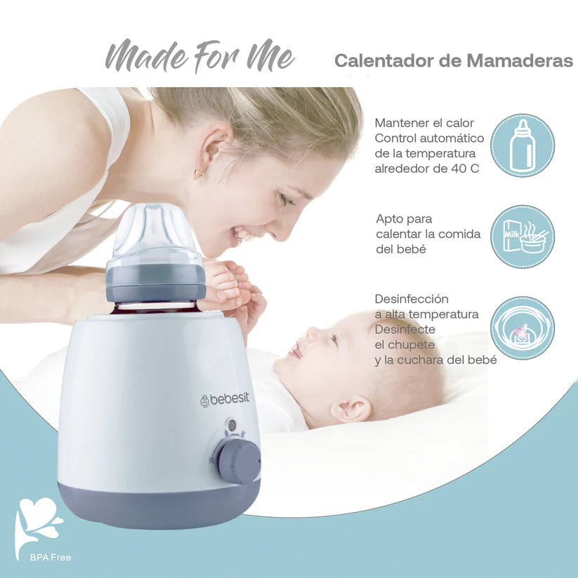 Calentador De Leche Manual Bebesit Rbx8110 Blanco