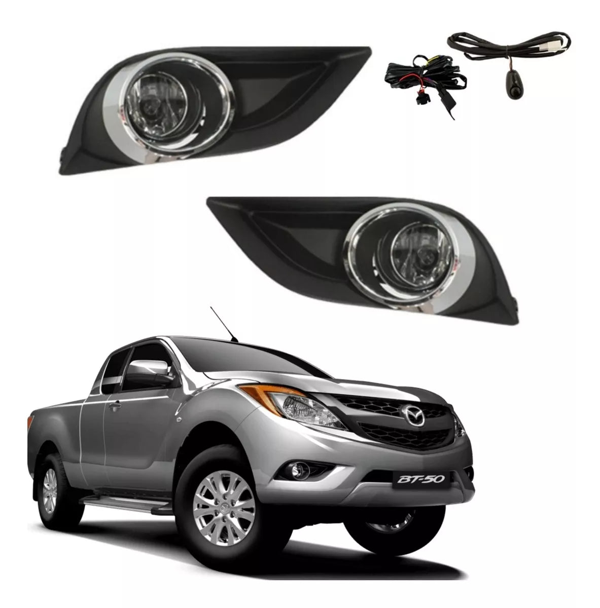 KIT DE FOCOS  NEBLINEROS MATSUMOTO MAZDA  BT-50 (2013 -2020)