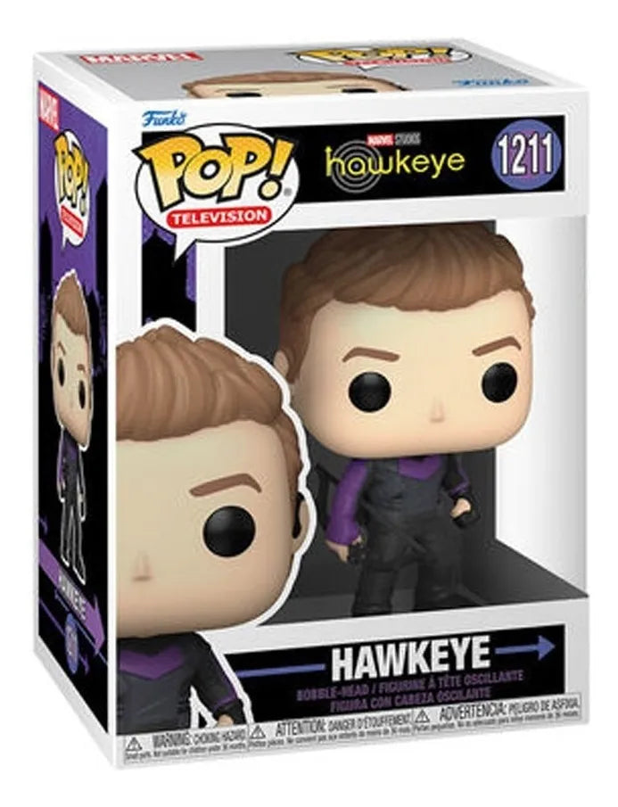 Figura De Coleccion Funko Pop Hawkeye 1211 Marvael