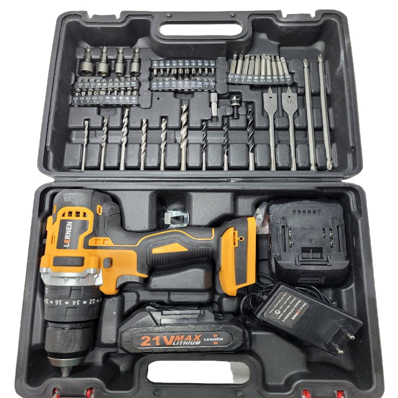 Taladro Percutor Inalambrico 21v Lernen Tp Pro Rs 912 Doble Velocidad