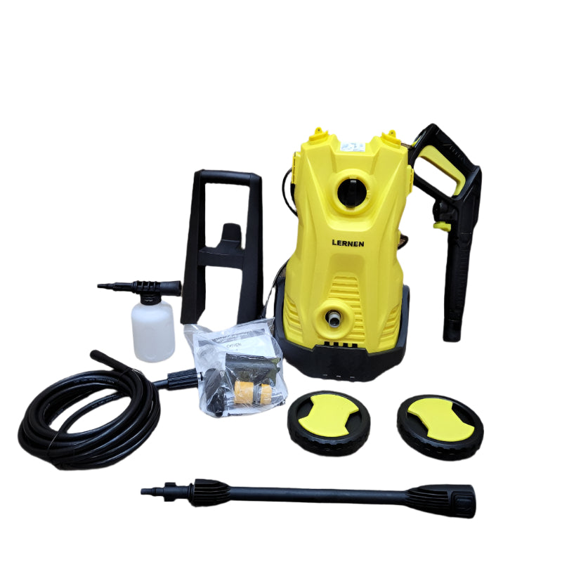 Hidrolavadora Electrica Lernen Hlp-0166 Amarilla 1600w