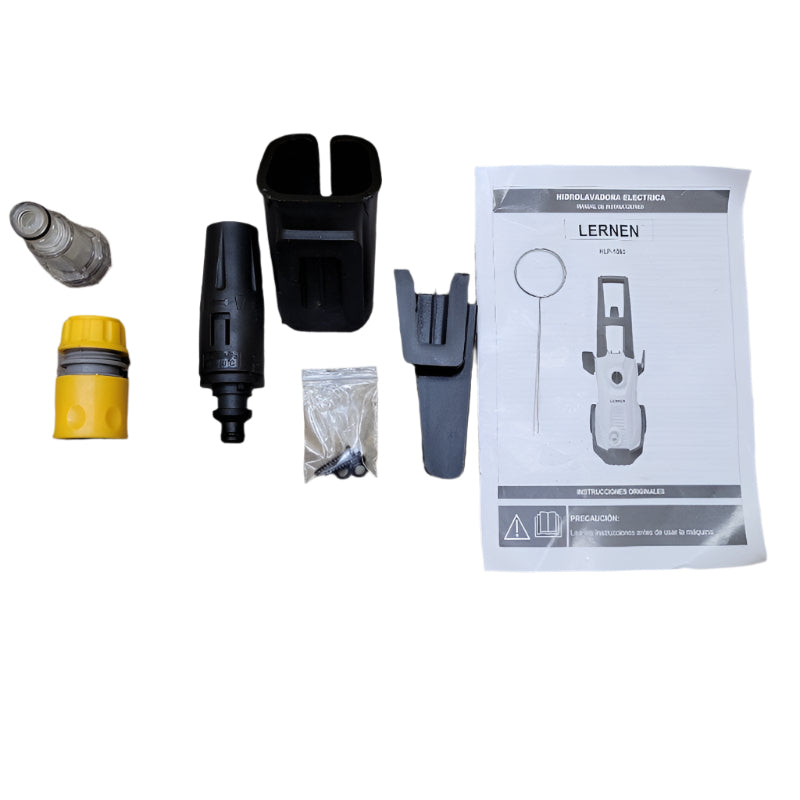 Hidrolavadora Electrica Lernen Hlp-0166 Amarilla 1600w