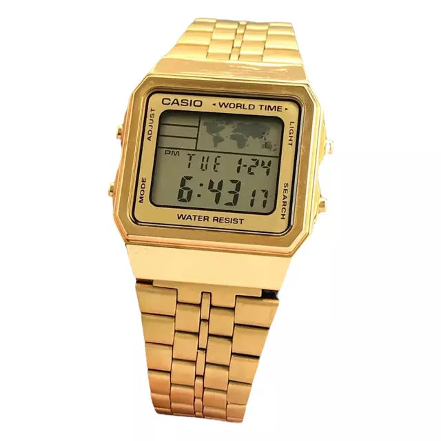 Reloj Unisex Casio 3437 Dorado