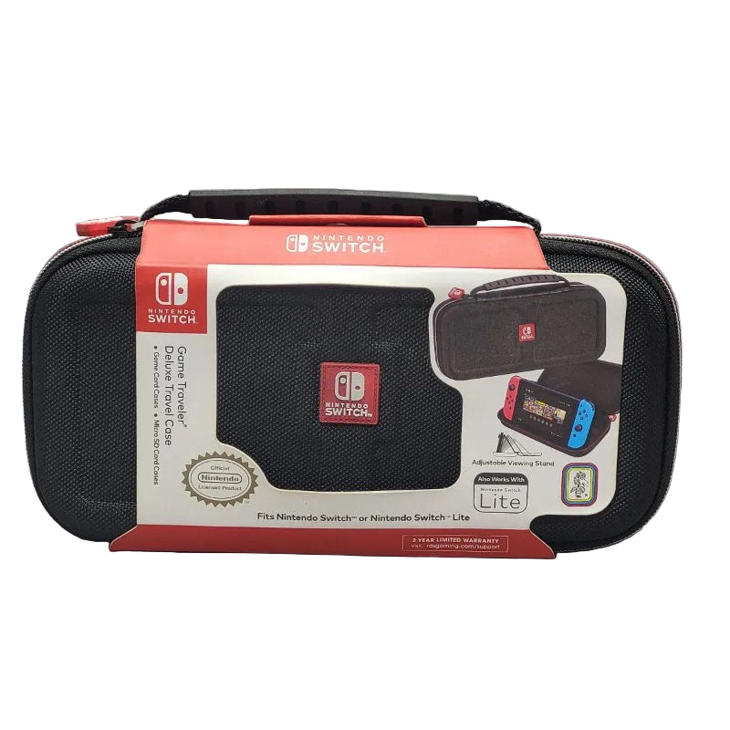 Cartuchera Game Traveler Deluxe para Nintendo Switch - Negro (2 piezas)
