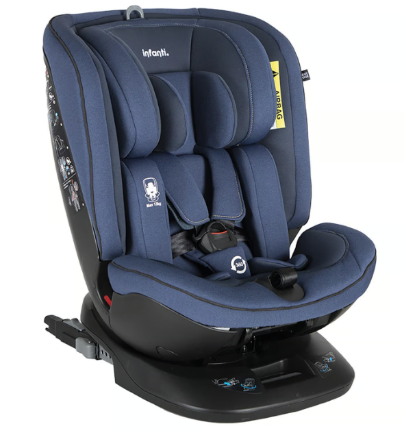 Silla de Auto Convertible Infanti All in One B12 Carseat - Azul