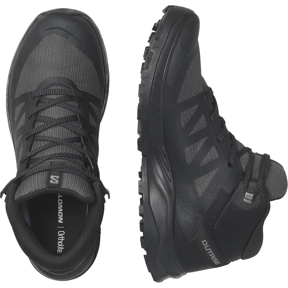 Botin Salomon Outrise Mid Gtx W Negro Eur 37 1/3 Unisex