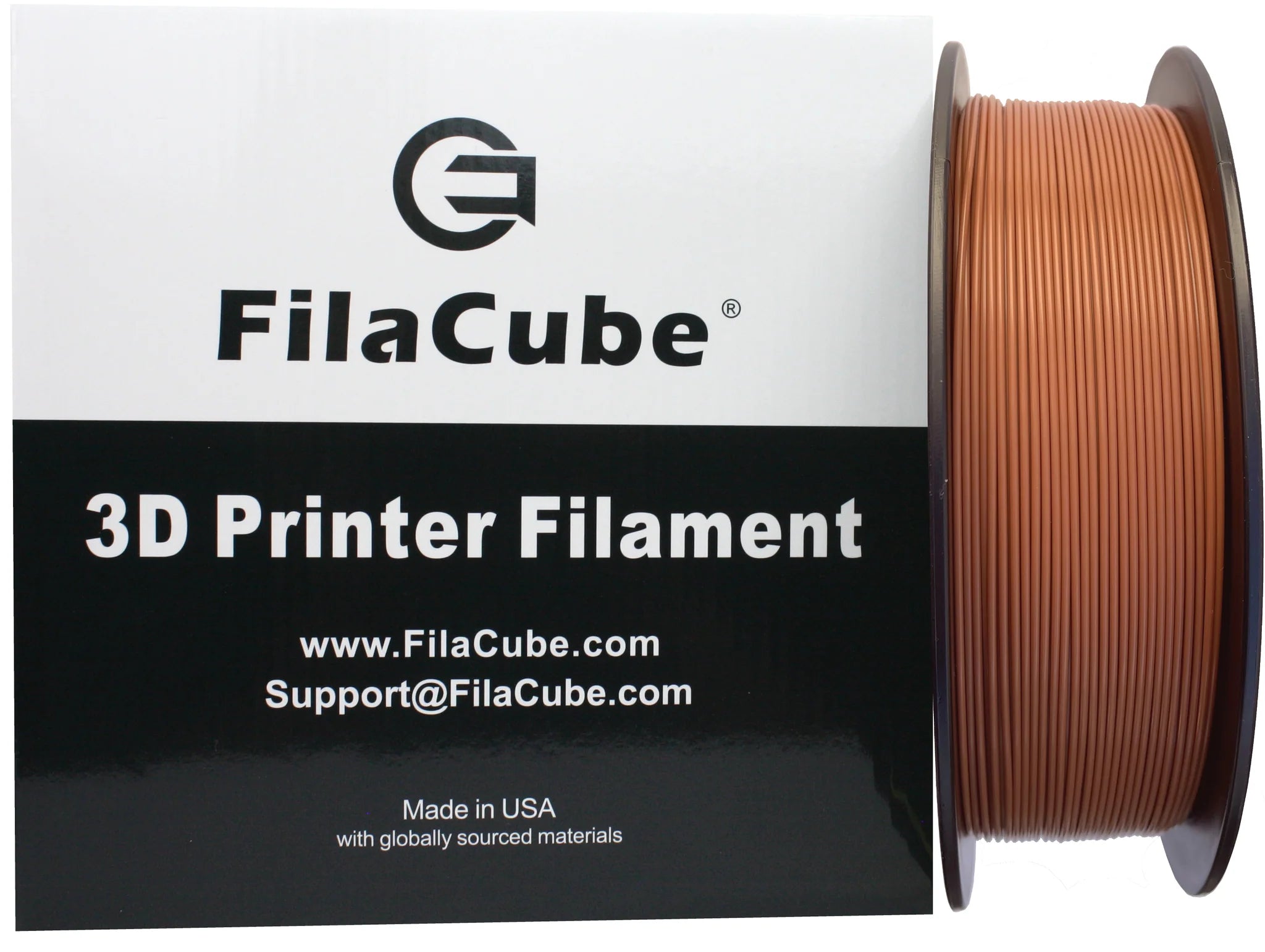 Filamento De Impresora Fila Cube Pla 2 Leather Brown