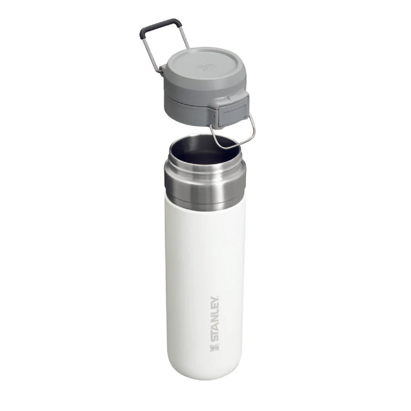 Botella Termica Stanley Quick Flip Blanco 709 Ml