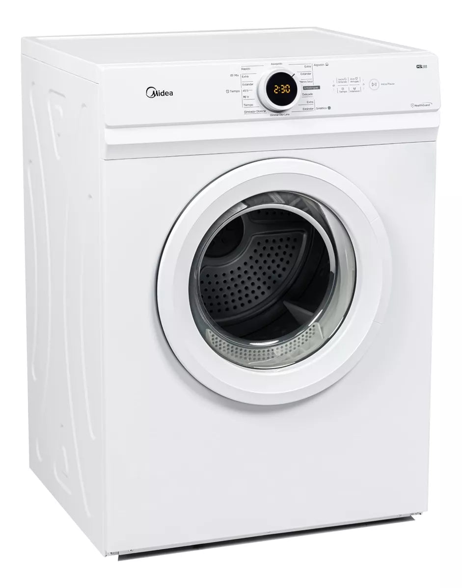 Secadora Por Ventilacion Midea Md100a100 Blanco 10 Kg