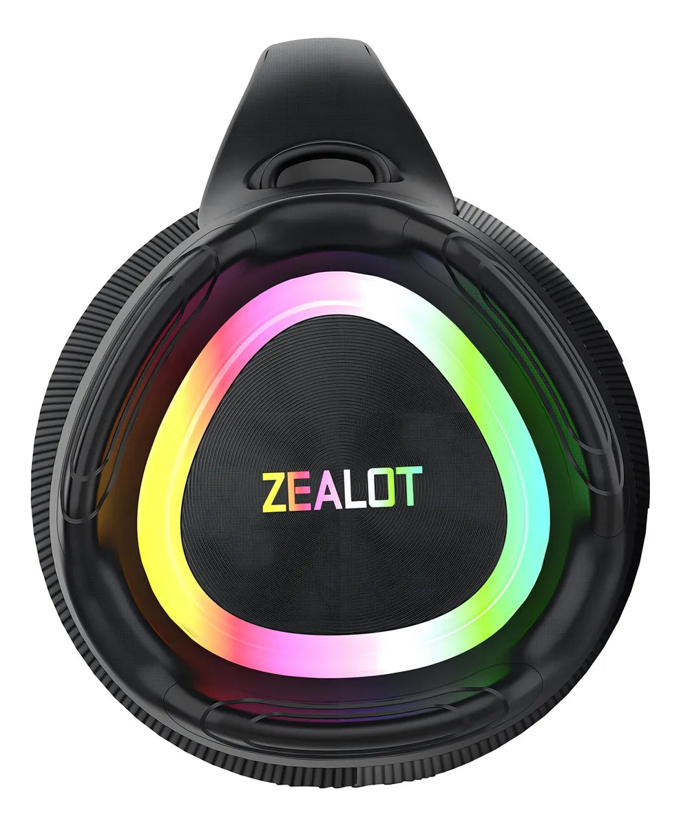 PARLANTE BASS WIRELESS SPEAKER ZEALOT S98 NEGRO