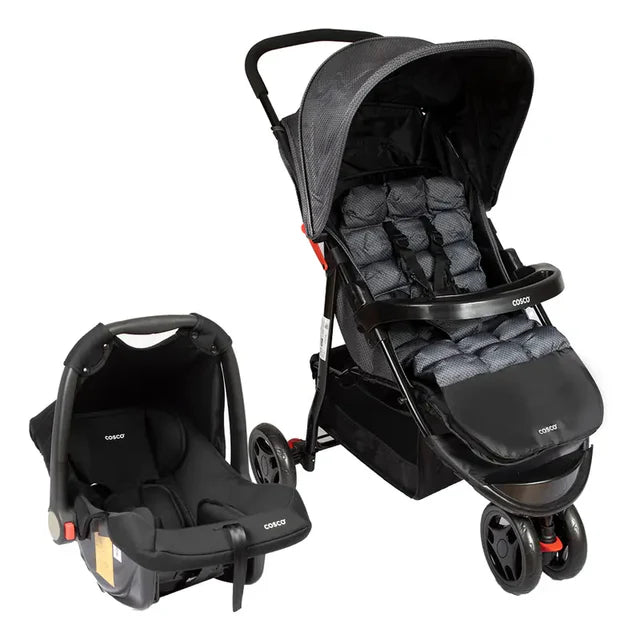 Coche Travel System Cosco Jess Kdd-6788 Ceniza