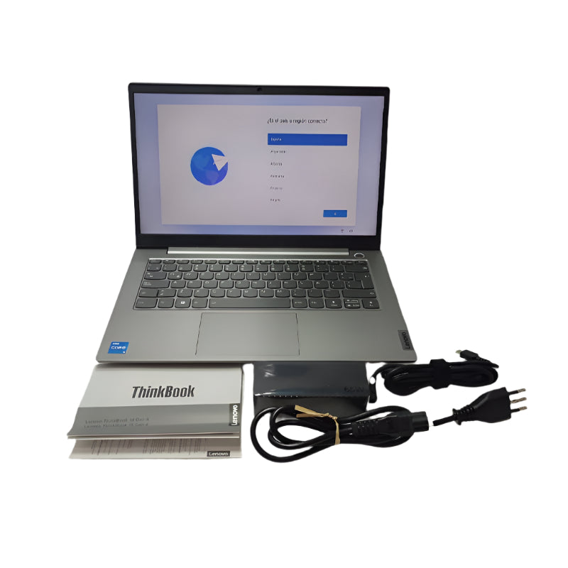 Notebook Lenovo Thinkbook 14 G4 Iap Mineral Grey 14" Cpu: Intel I5-1235u / Ram: 8gb / Ssd: 512gb