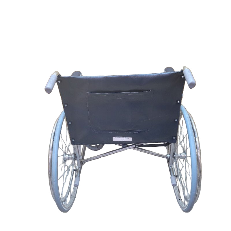 Silla De Ruedas Standard Plegable First Care Wheel Chairs Azul Oscuro