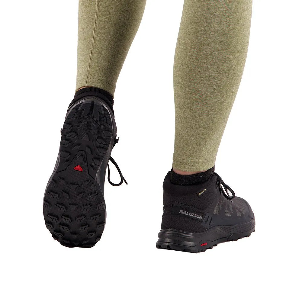 Botin Salomon Outrise Mid Gtx W Negro Eur 37 1/3 Unisex