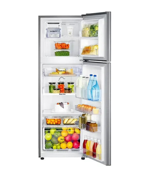 REFRIGERADOR TOP MOUNT NO FROST SAMSUNG RT25FARADS8 PLATEADO 261 LTRS