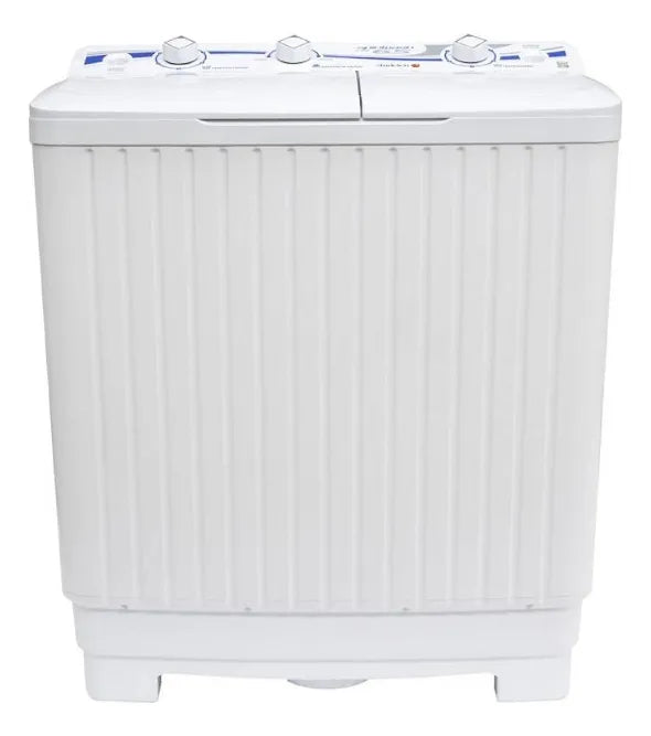 Lavadora Semiautomática Sindelen LC6550BL - 6.5 kg de Lavado / 4 kg de Secado, Blanco