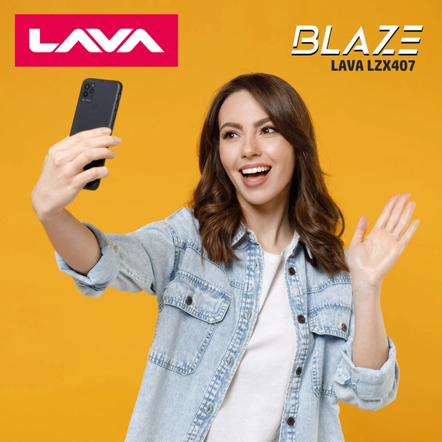 Smartphone Blaze Lava LZX407 Negro 64GB ROM 4GB RAM 4G