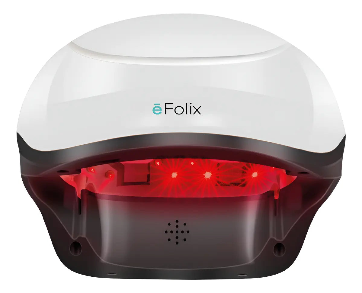 Casco Láser para Crecimiento Capilar LLLT Eniks Efolix Blanco