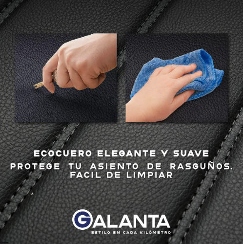 Cobertor Completo Para Asiento De Auto Galanta Negro