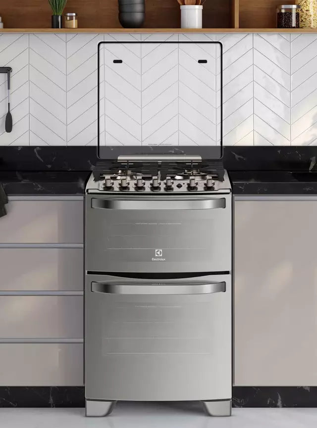 Cocina a Gas 4 Quemadores Electrolux 56DXA Inox