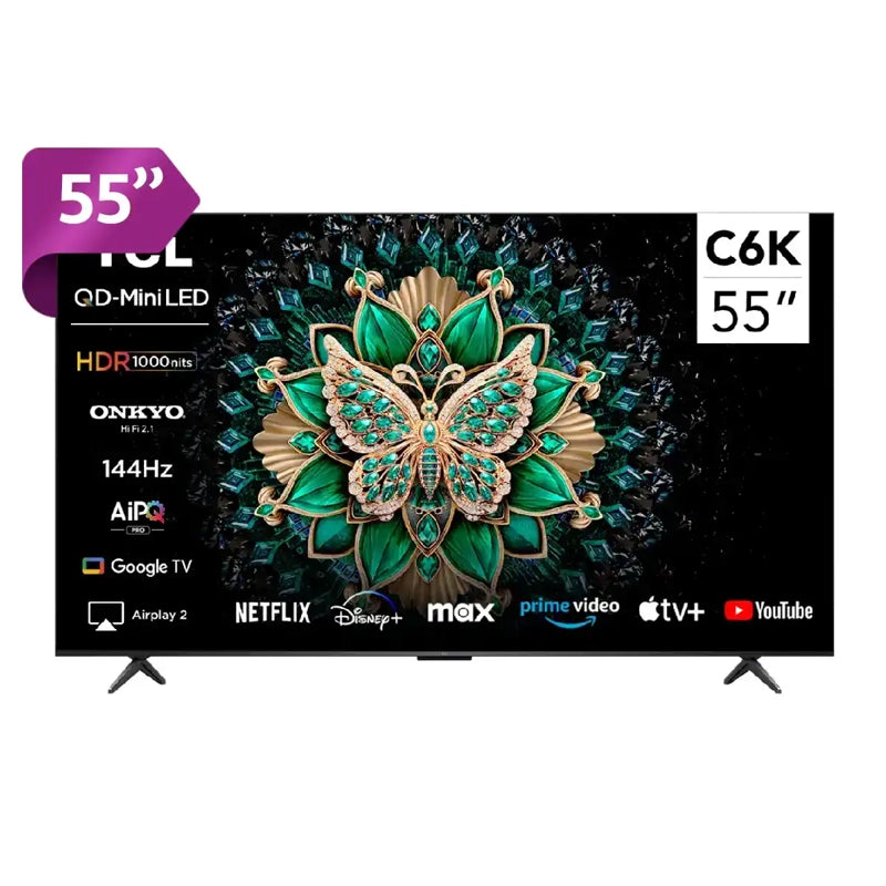 Smart TV QD-Mini LED TCL 55C6K 55 Pulgadas