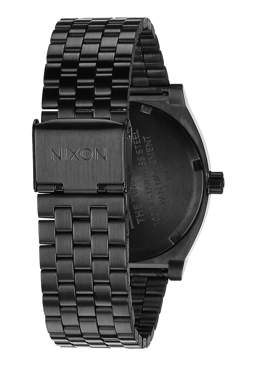Reloj Nixon 4345-007-Time Teller 2005 Negro 37mm 5776g Femenino