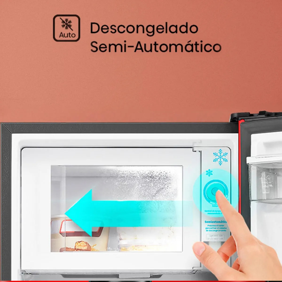 Refrigerador Hisense HRO179RD 177 Litros, Rojo