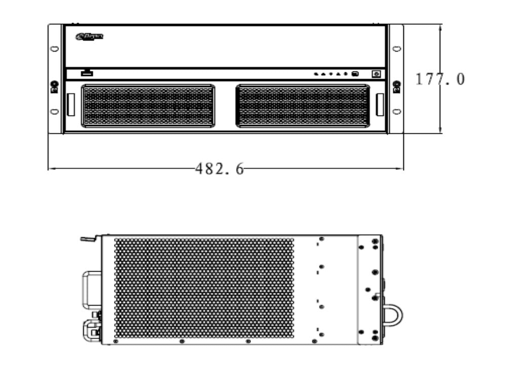 Video Matrix Platform Dahua M70-4U-E Negro