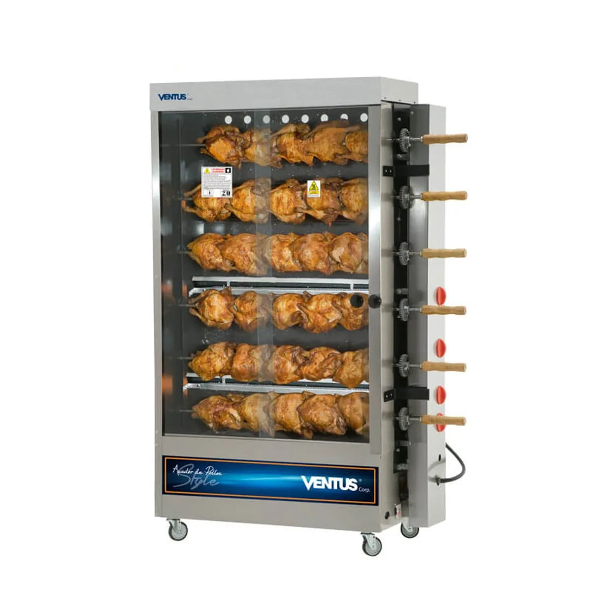 Asador De Pollo 6 Espadas Ventus Pr-634n