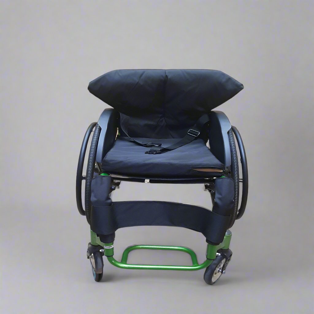 Silla De Ruedas First Care Deportiva Pro Verde / Negro