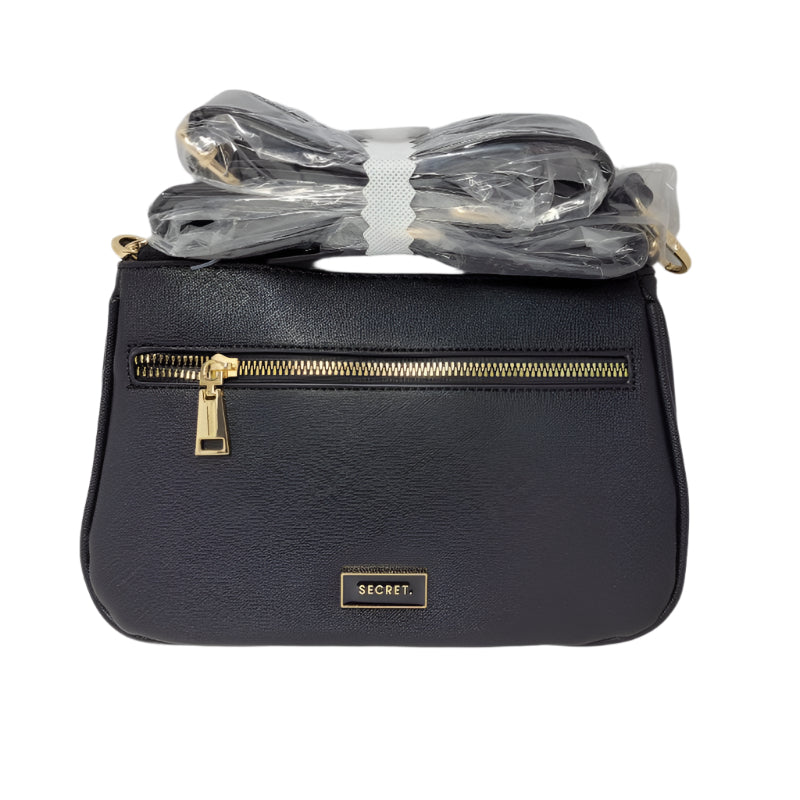 Bandolera+ Espejo Secret Cross Bag Xs Albacete   Fw25 Negro