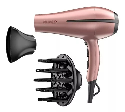 Secador De Pelo Gama Bora 3d Therapy / Ultra Ion Keration