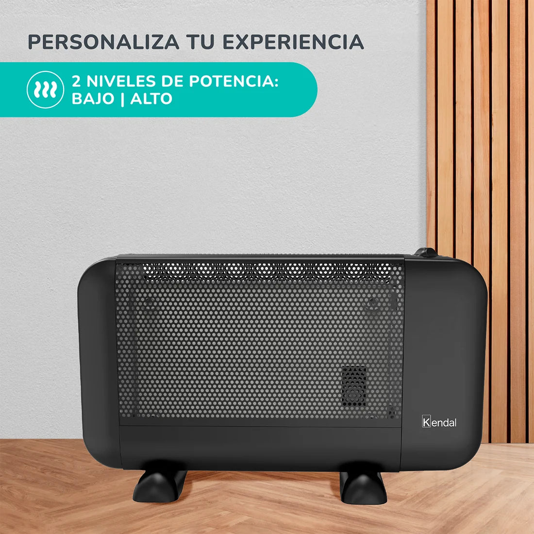 Calefactor de Mica Tipo Radiador Kendal KEM-EFFICIENT04