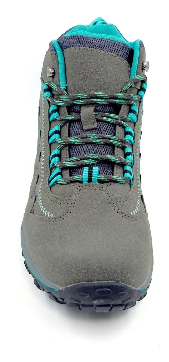 Botín Dama Térmica Agta Impermeable Táctico Gris Oscuro Con Líneas Calipso 36 Femenino